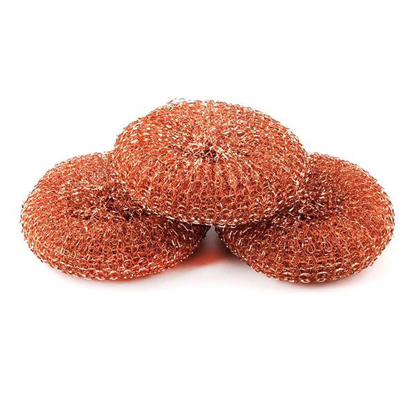 Quais são as vantagens da lavadora de malha revestida de cobre limpa da cozinha?