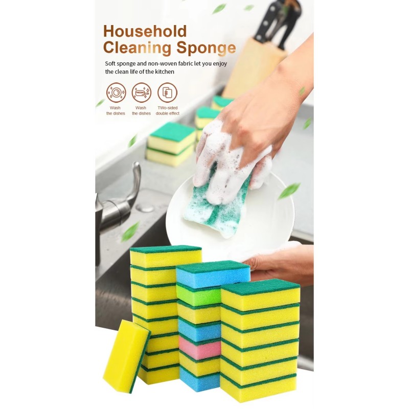 Existem produtos químicos a serem evitados em esponjas limpas da cozinha?