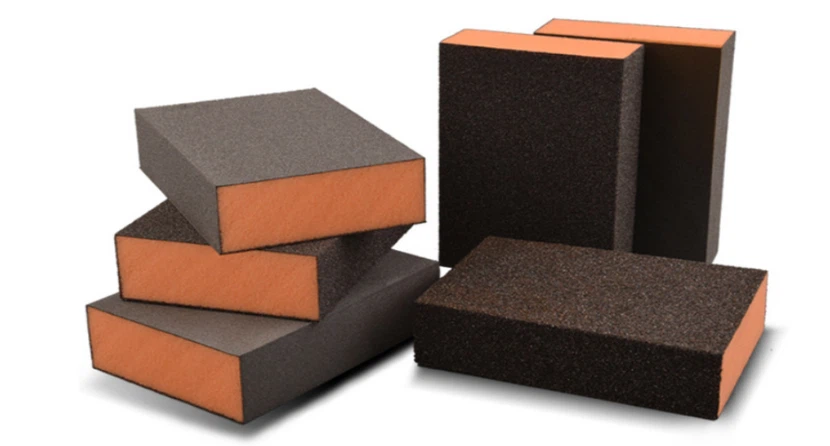 Melhor bloco de esponja de lixamento de drywall angular