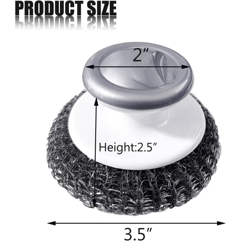 Qual é a melhor maneira de limpar um esfregão de aço galvanizado
