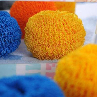 Fibra de limpeza de cozinha colorida Visicha