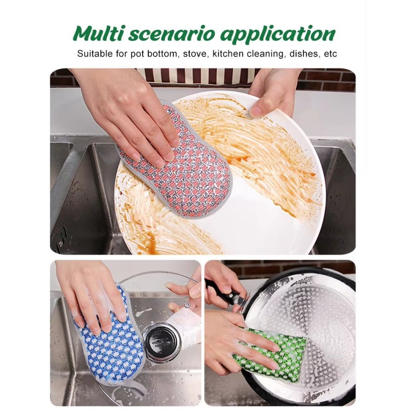 Esponja de pano para lavar louça e cozinha