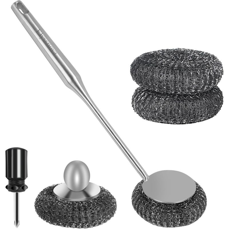 Bola limpa de malha de esfregão galvanizado
