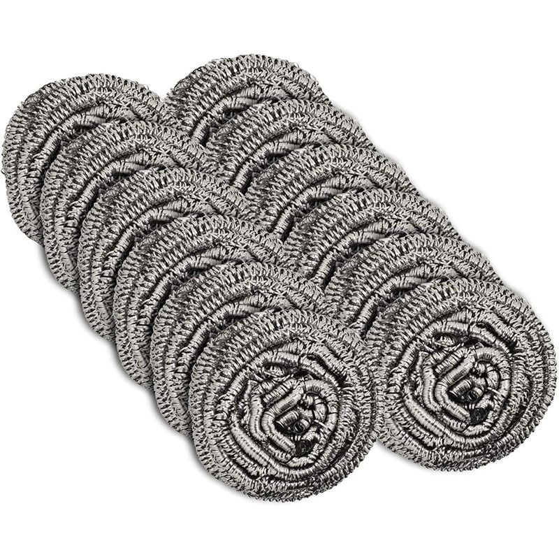 esfregão de aço inoxidável para limpeza de cozinha